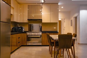 Private kitchen - Escape to a luxurious modern villa designed for comfort, and privacy. (Balqa Governorate)