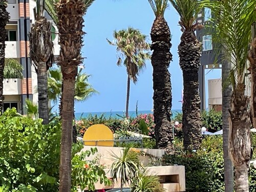 Closed property Located Between beach pool and city center.