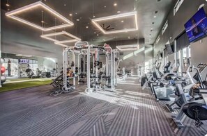 Fitnessbereich