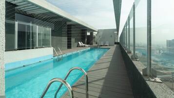 Seasonal outdoor pool