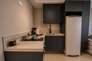 Private kitchen - Vista Urbana+Piscina Rooftop no Coração do Rio (Rio de Janeiro)