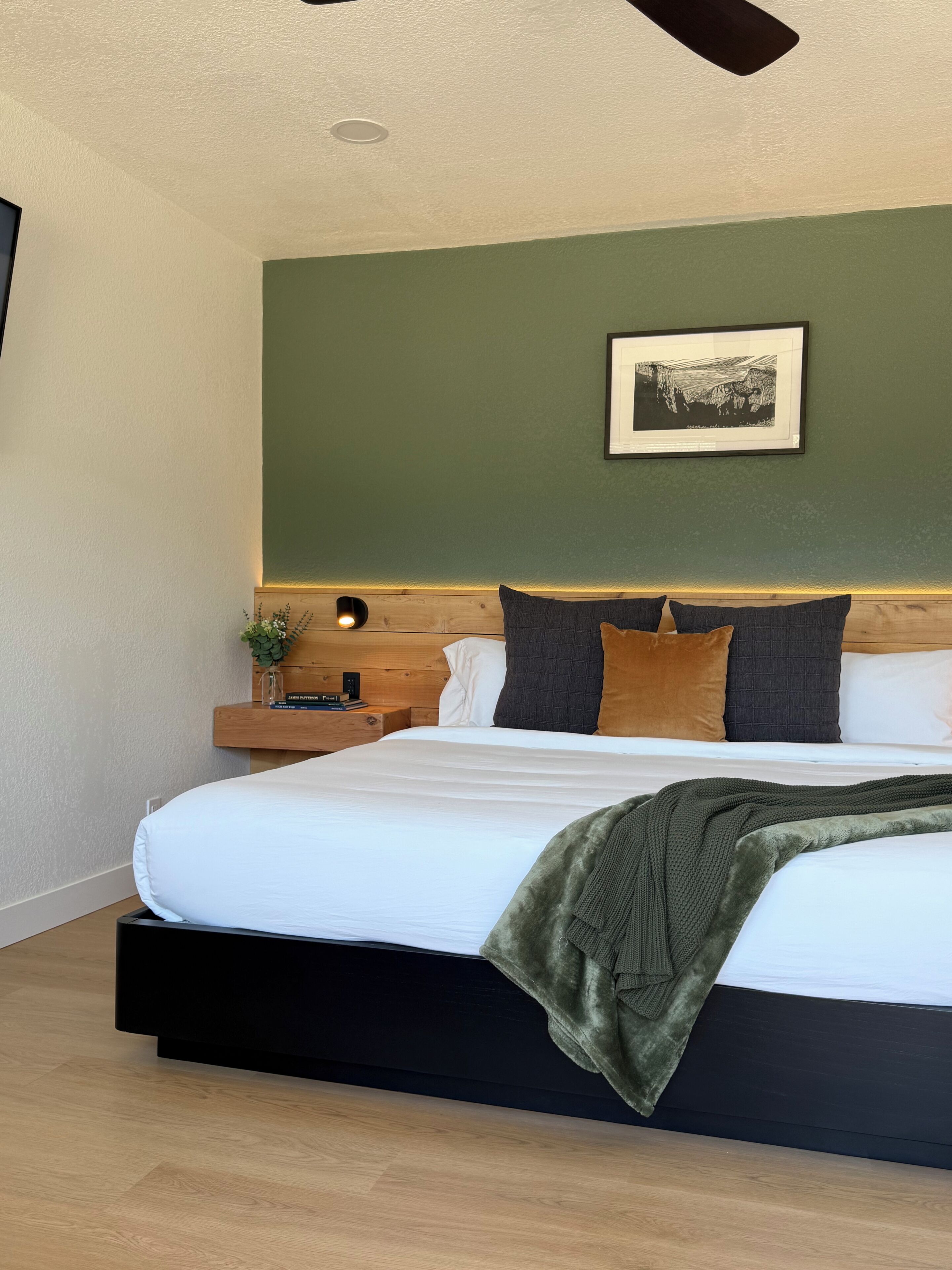 Habitación (#2) | Escritorio, espacio para trabajar con laptop y wifi gratis 