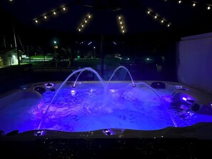 Idromassaggio all'aperto