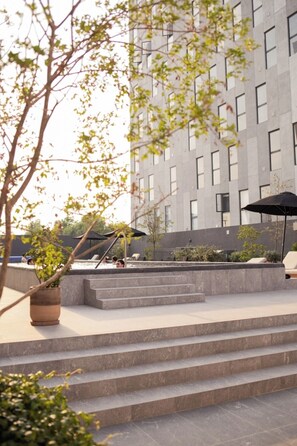 Terrace/patio - Modern Comfort at Coordenada Central | 2BR (Zapopan)
