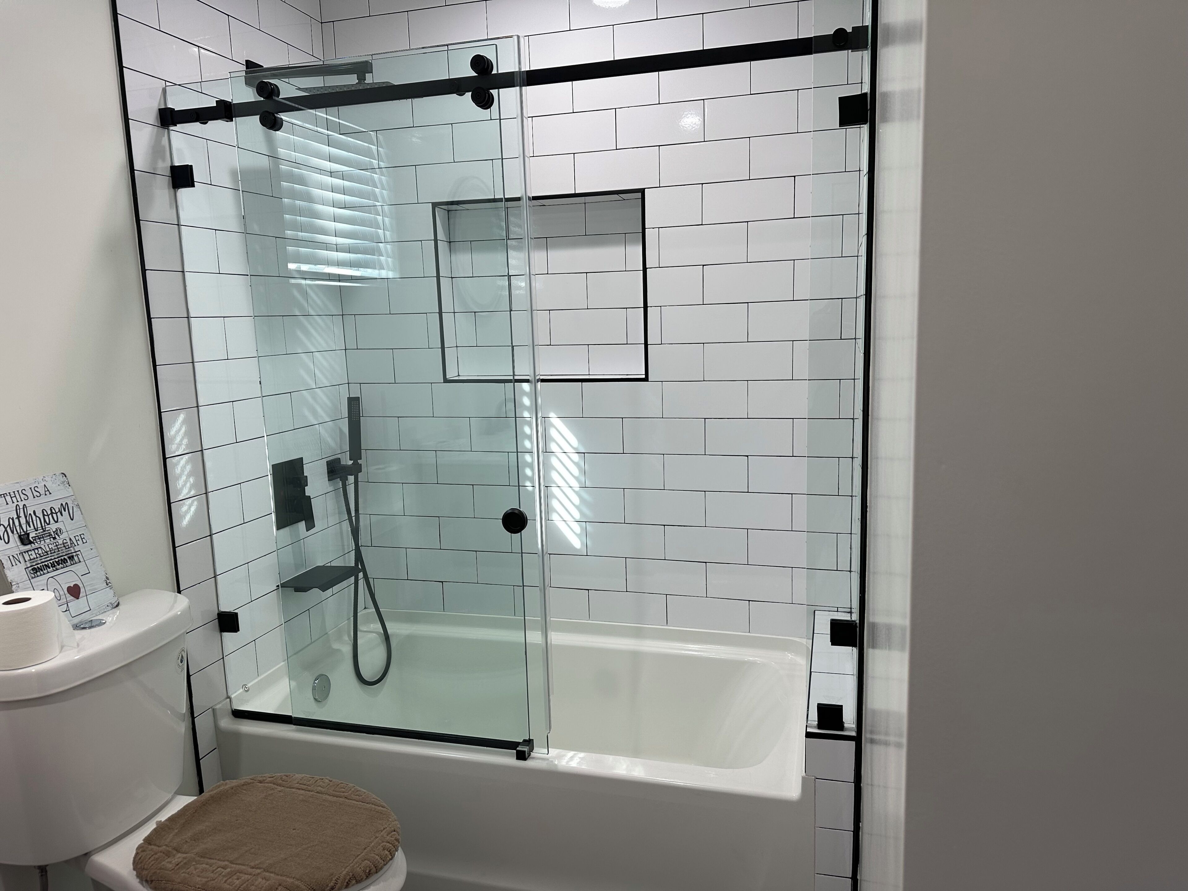 Towels, soap, toilet paper