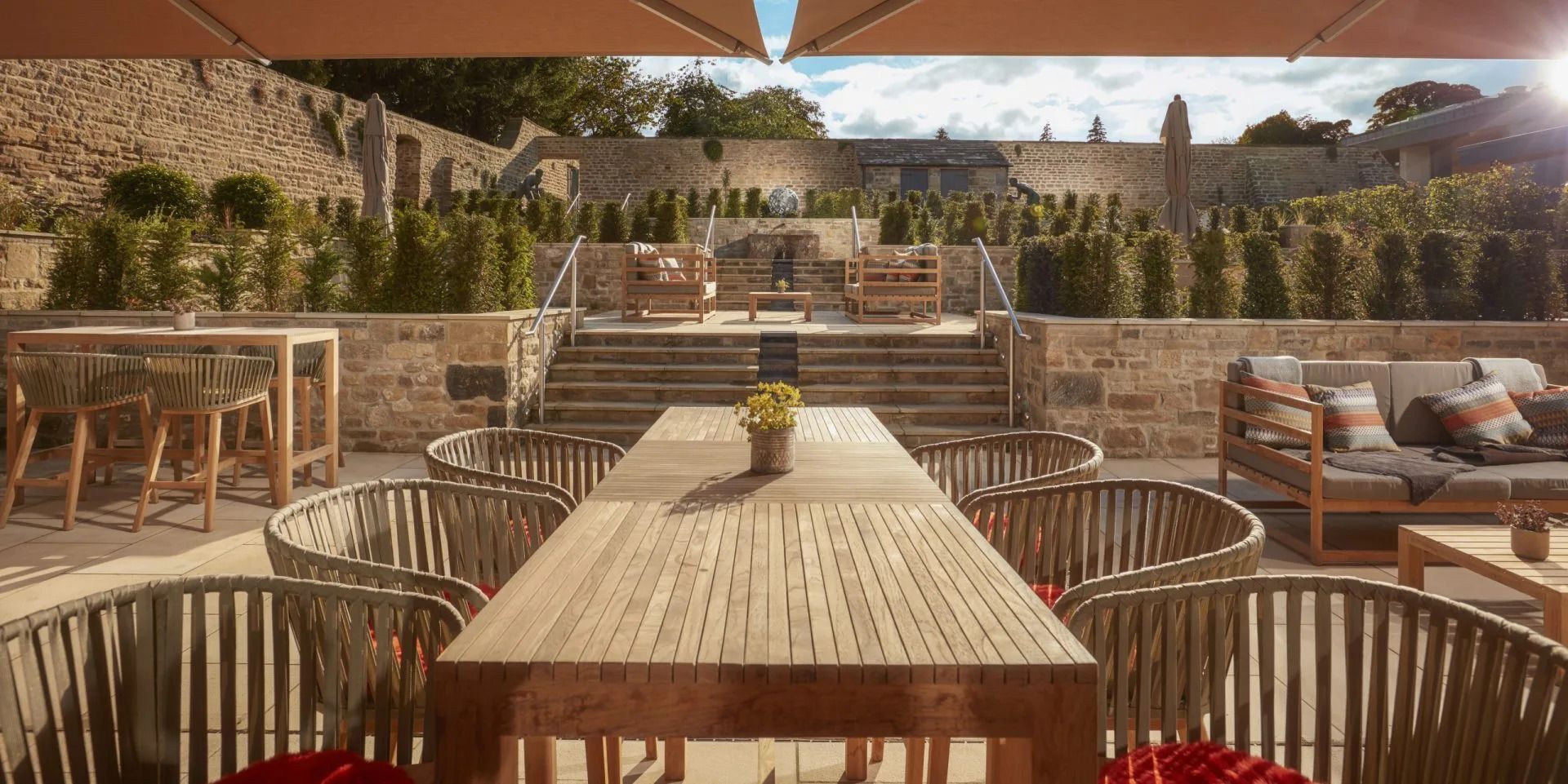 Restaurante al aire libre