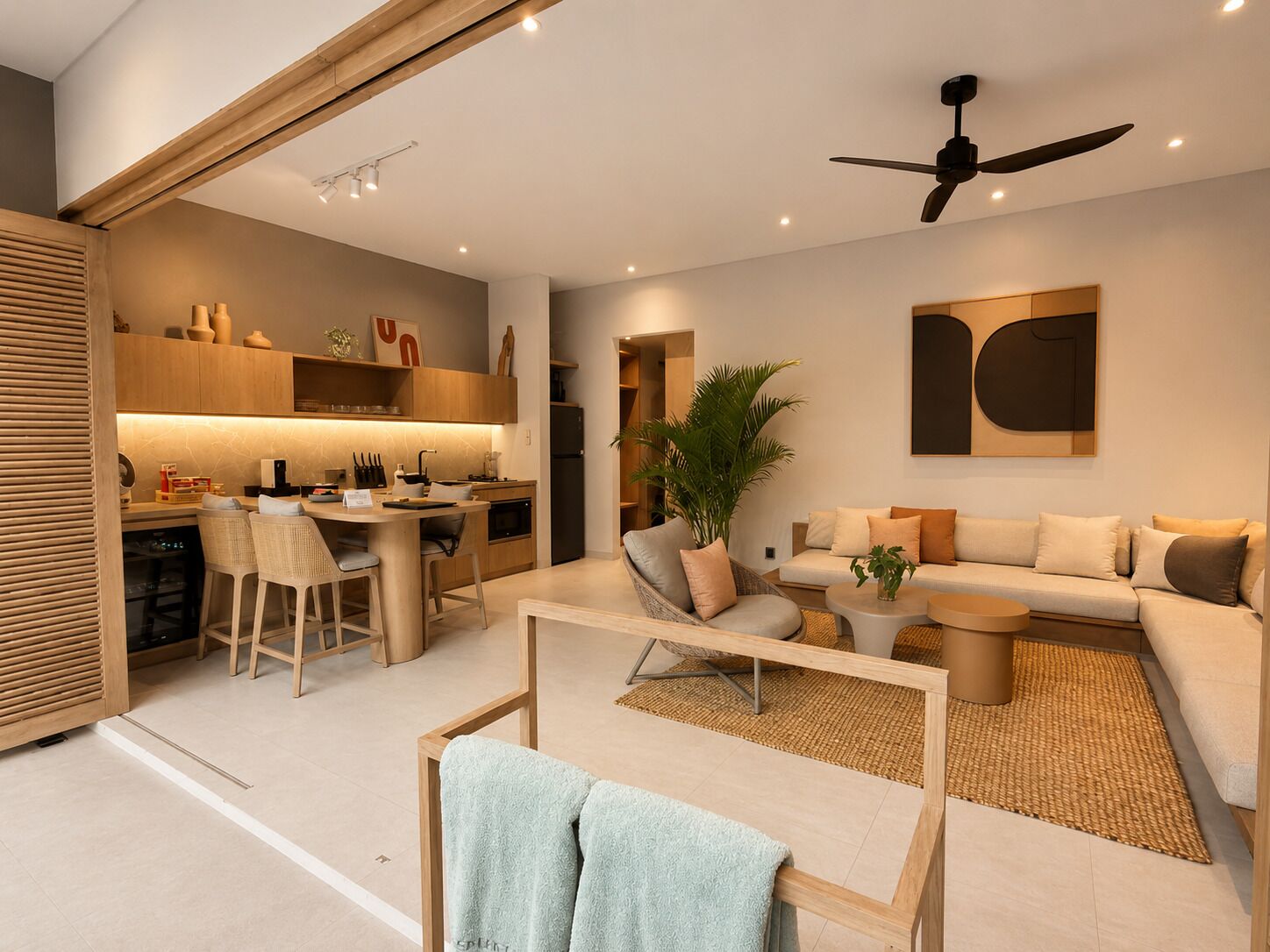 Luxury Villa, 2 Bedrooms, Private Pool | Living area