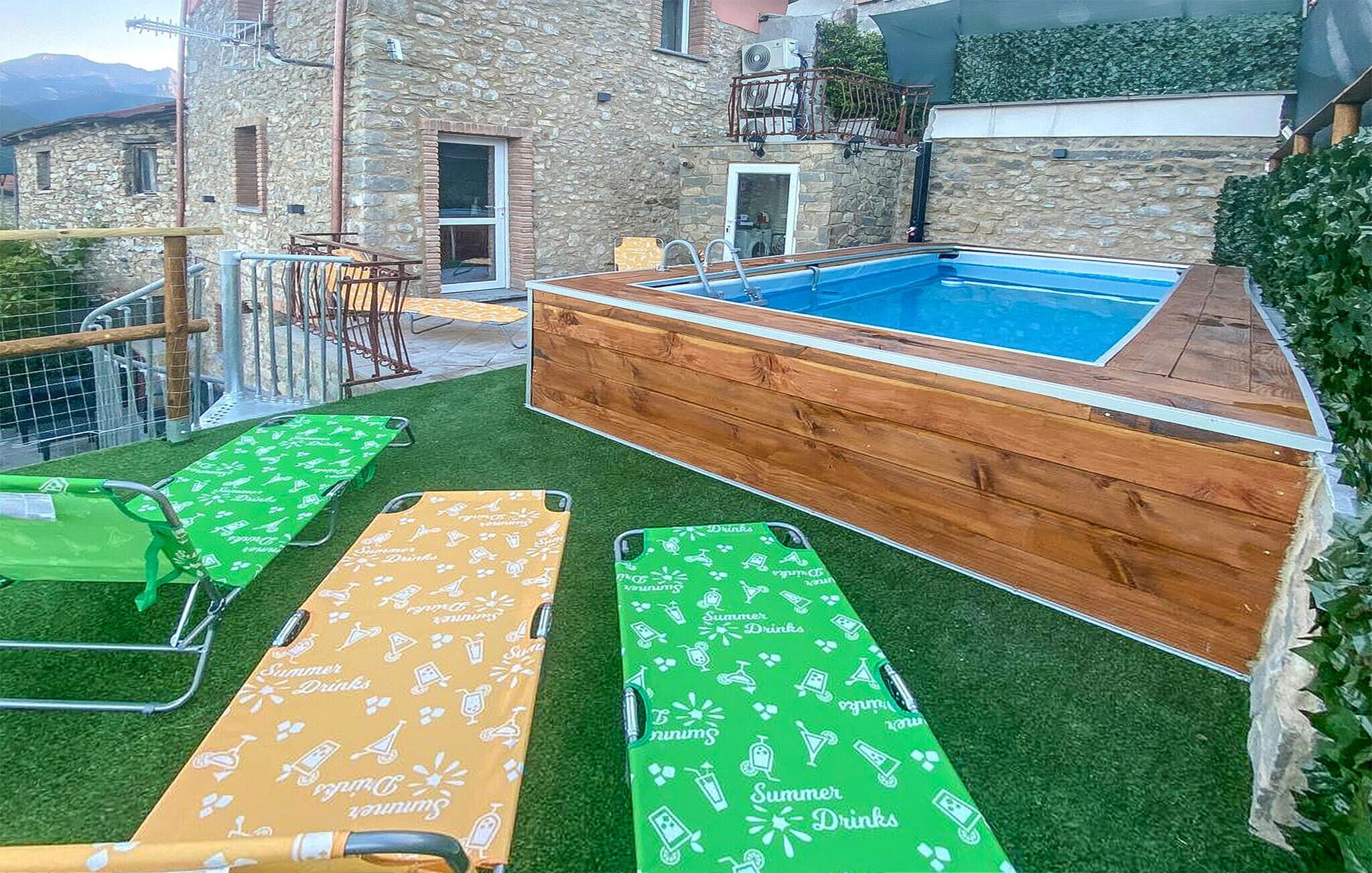 Bain à remous extérieur