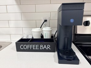 Kaffe och/eller kaffebryggare