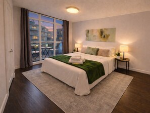 2 Schlafzimmer, Bügeleisen/Bügelbrett, kostenloses WLAN, Bettwäsche