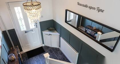 Spacious 4BR Newcastle Home Sleeps 7