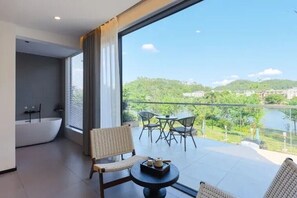 Luxury-Doppelzimmer | Terrasse/Patio