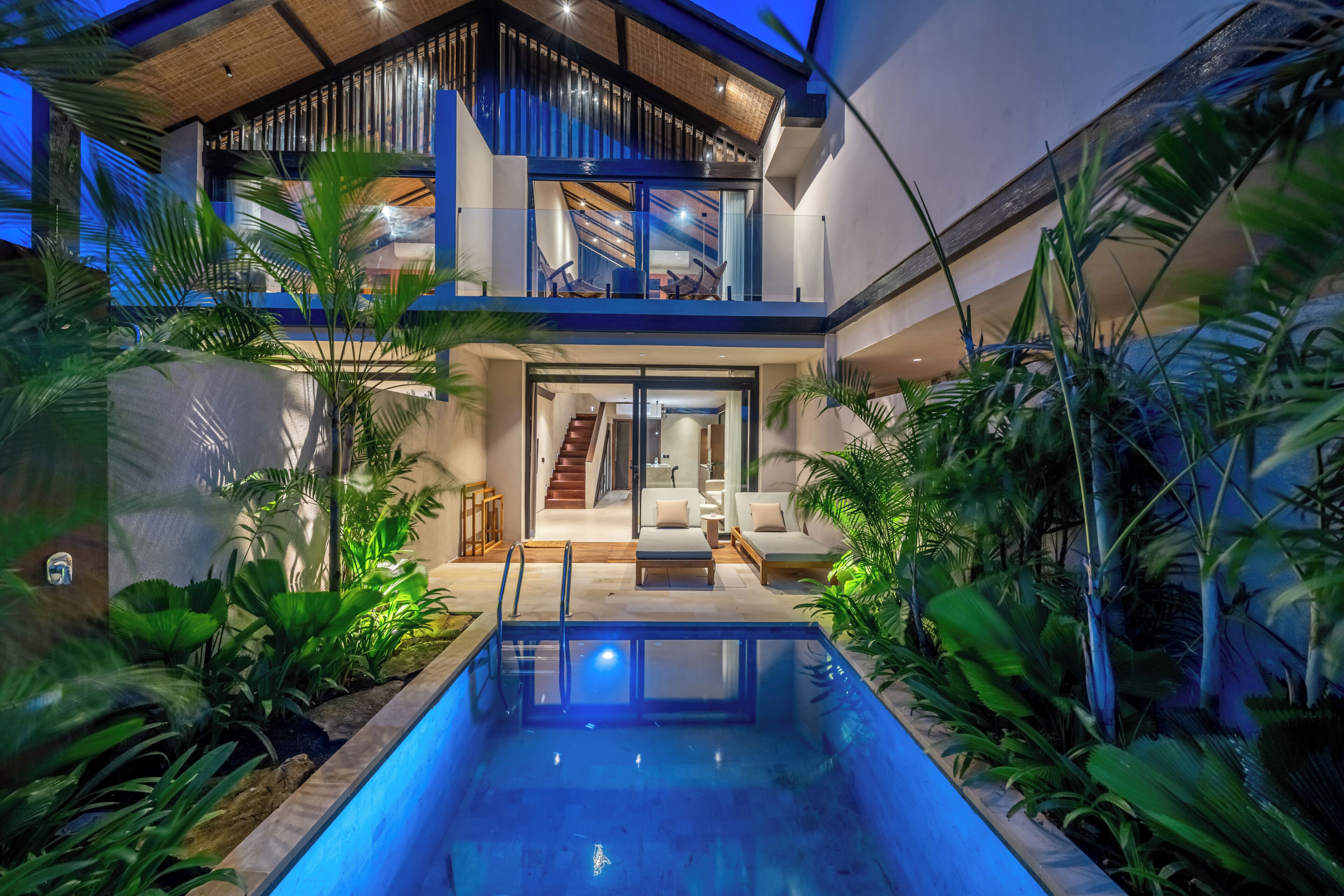 Villa Deluxe, vue piscine | Piscine privée