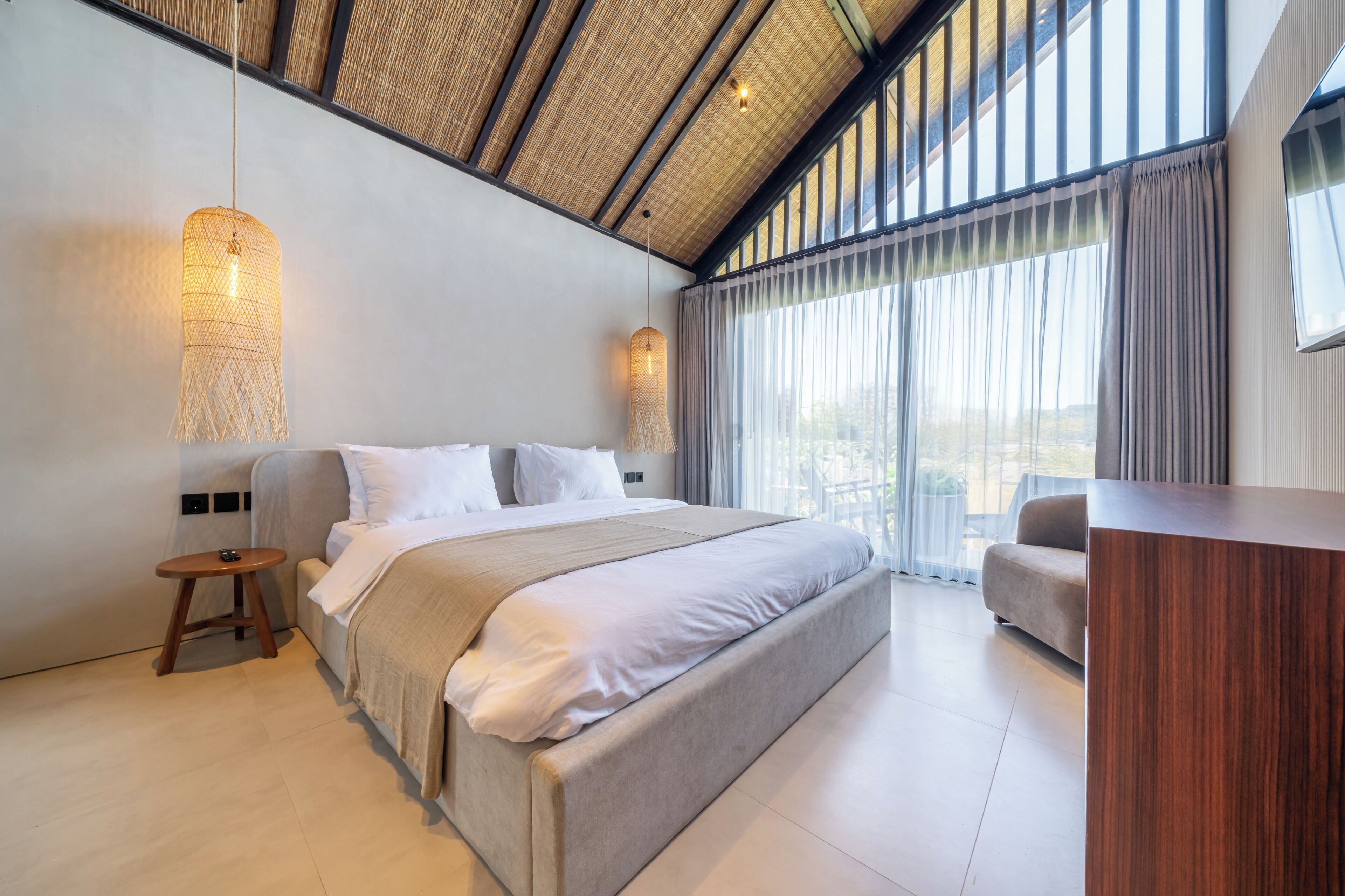 Luxury Villa, Pool View | Premium bedding, in-room safe, individually decorated