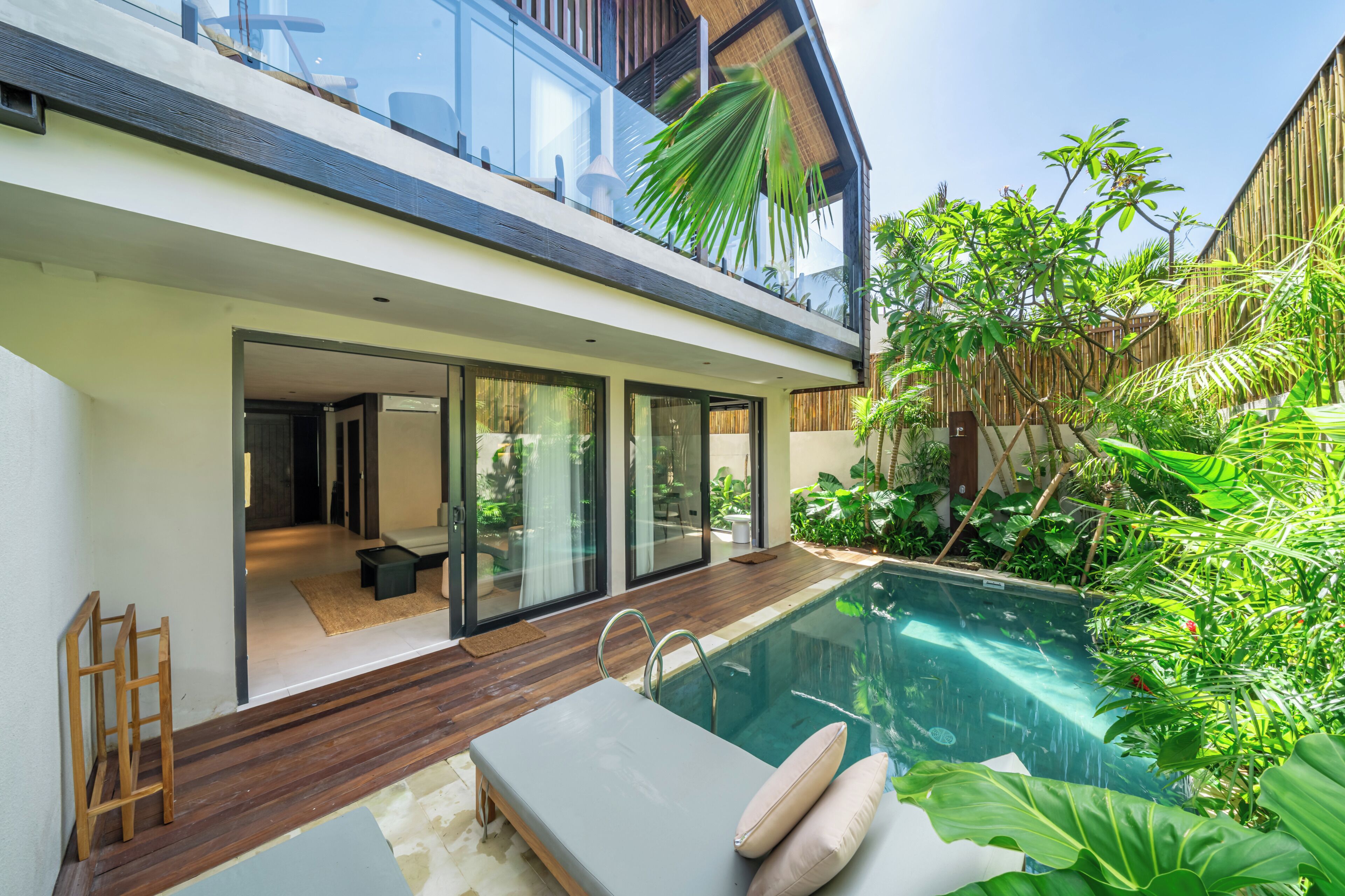 Villa Luxury, vista piscina | Piscina privata