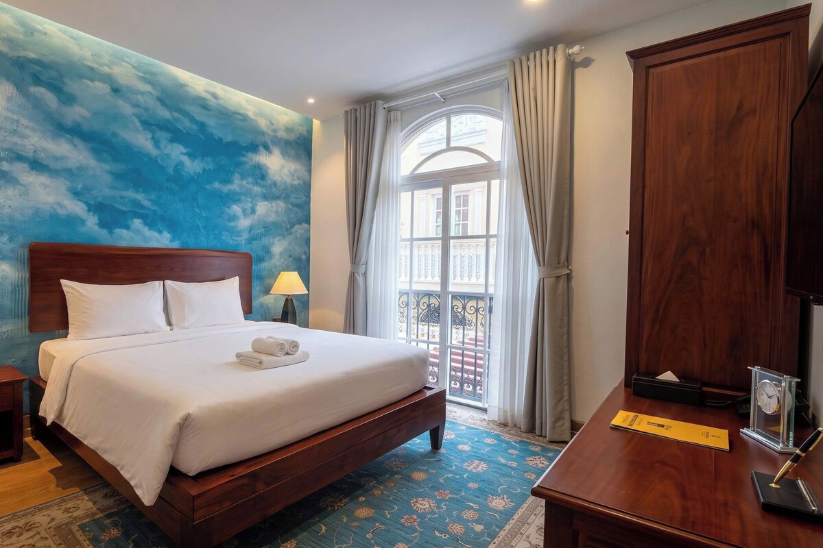 Standard Double Room | Peti besi dalam bilik, seterika/papan seterika, Wi-fi percuma 