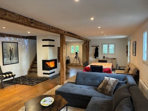 Chalet für 10 Personen mit dem Wald