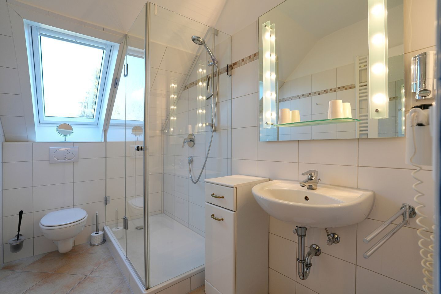 Dusche, Haartrockner