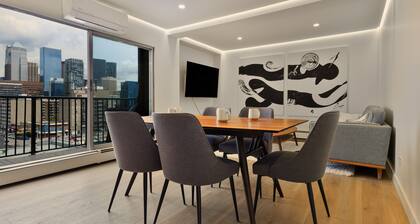 Top-Floor 2BR on 17th Ave | Skyline Views + AC