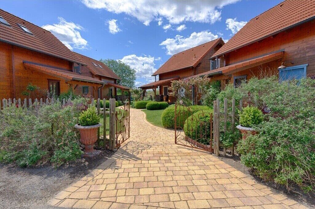 Property grounds. Holiday home with 2 bedrooms