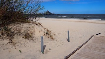 On the beach