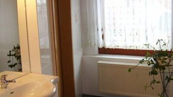 Shower, hair dryer