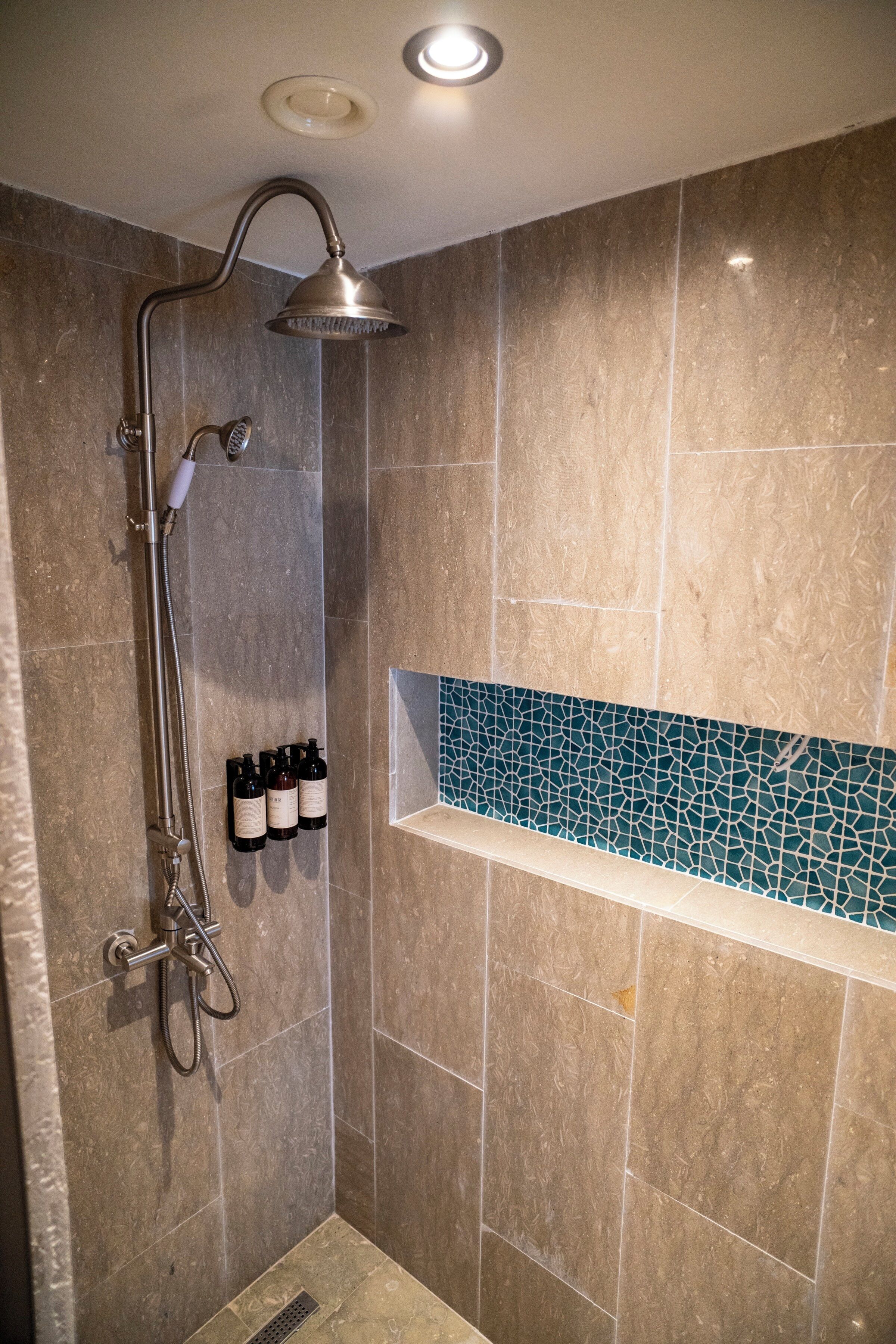 Comfort Room, Sea View | Bathroom | Shower, hair dryer, towels, soap