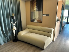 Family Quadruple Room, Balcony | Living area - Sunny Eco-Hotel (Almaty)