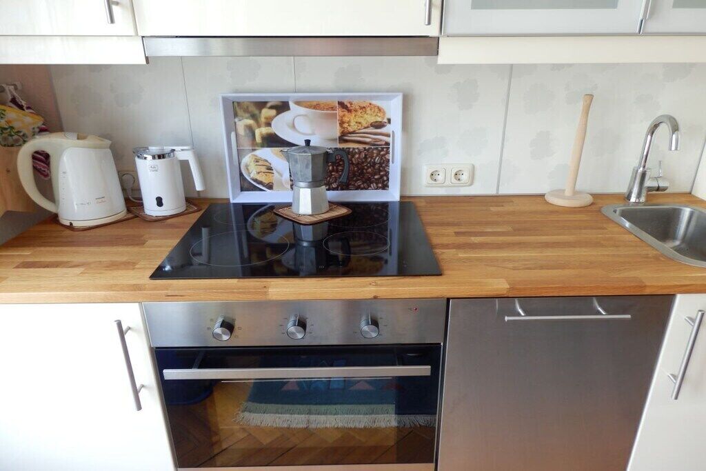 Kühlschrank, Ofen, Herdplatte, Geschirrspüler