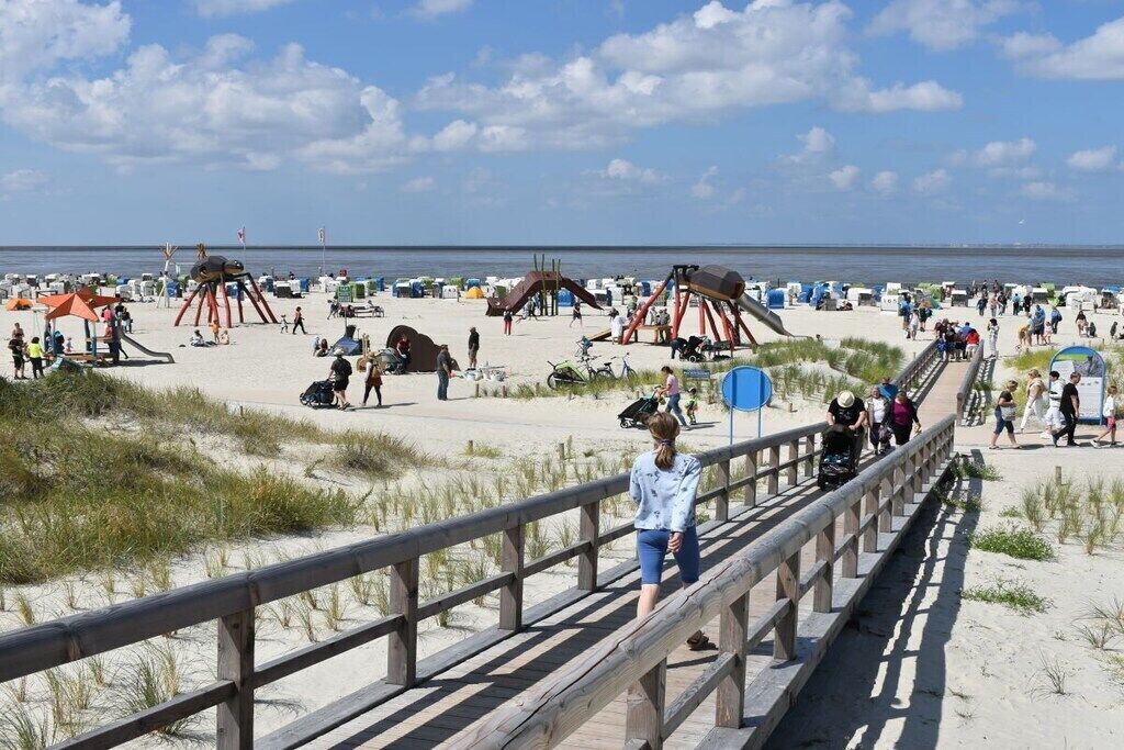 On the beach