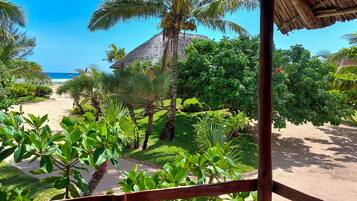 Deluxe-Chalet, Terrasse, Meerblick | Strand-/Meerblick