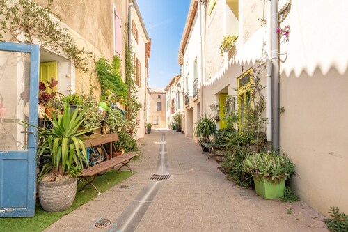 Appartement « Maison d’Odette » avec vue sur l'étang, Wi-Fi et climatisation