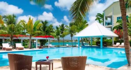 Spacious luxury suite in exclusive gated community steps from Grace Bay Beach.