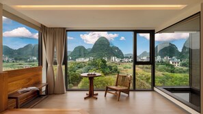 Kamar Twin Khas, pemandangan bukit | Teras/patio