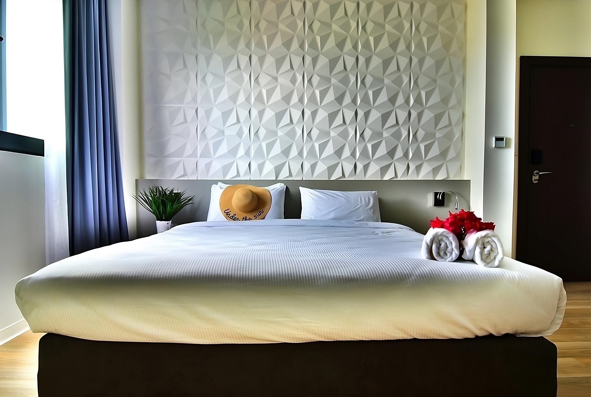 Bedroom. Interior and views may vary based on location and availability.