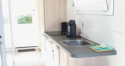 Floating Lodge With Terrace in Lelystad