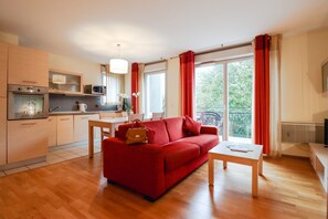 Living area - French Nature Escape | Jura Trails | 0.8 mi to Lakeside Relaxation (Divonne-les-Bains)