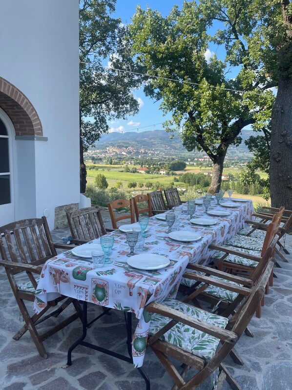 Outdoor dining - Villa Meliva Toscana (Toscana)