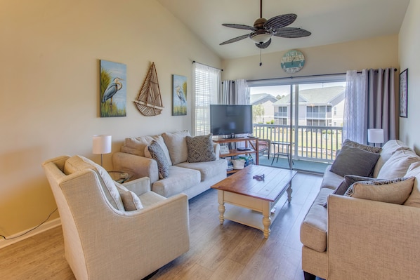 Apartment (2 Bedrooms) | Front of property - Pool & Hot Tub Access! Waterfront Sunset Beach Gem (Sunset Beach)