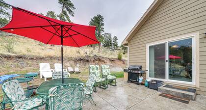 Private Patio & Mtn Views: Drake Home on 5 Acres