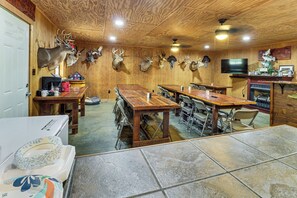 House (3 Bedrooms) | Interior - Fire Pit, Patio, Views! Group Lodge in Cheaha Mtns (Delta)