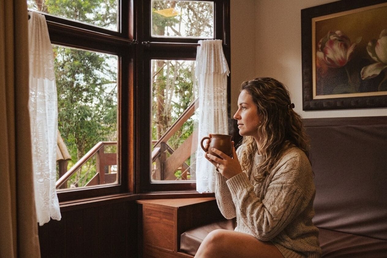 Departamento clásico, vista al jardín | Vista desde la habitación