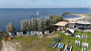 House | View from property - Tiny Couples Wagon on the Lakeside (Almere)