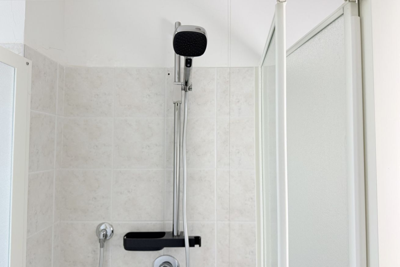Doccia, bidet, asciugamani