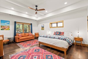 5 dormitorios, tabla de planchar con plancha, wifi y ropa de cama