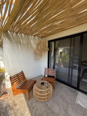 Double Room, Patio, Garden View | Exterior detail - Kaia Beach Lodge (Las Terrenas)
