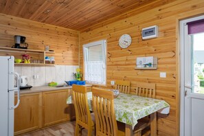 Fridge, stovetop, coffee/tea maker, toaster - Holiday homes, attractions for children (Rusinowo)