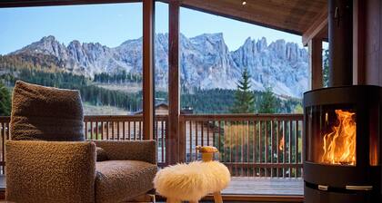 A family Alpine chalet in the heart of the Dolomites