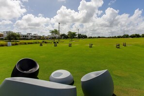 Golf - Artificial beach, swimming pools, gym, 1 bedroom (Punta Cana)