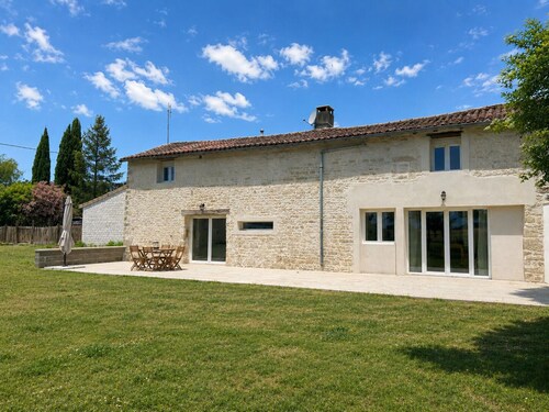 Maison avec piscine privée et animaux admis - 6 pers.
